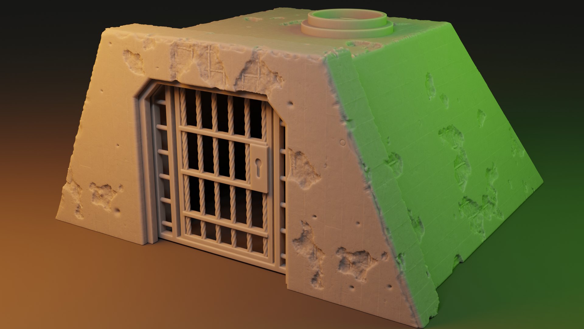 Bunker Entrance, underground Bunker